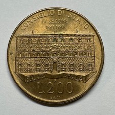 1990 Italy 200 Lire - Coin