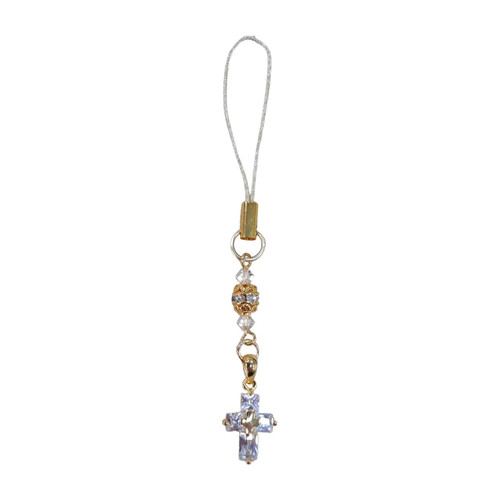 Crystal cross mobile phone - crystal,