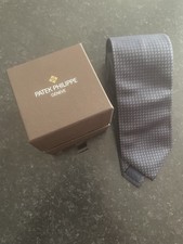 PATEK PHILIPPE TIE 100% SILK ORIGINAL 2023 Cravatta In Seta