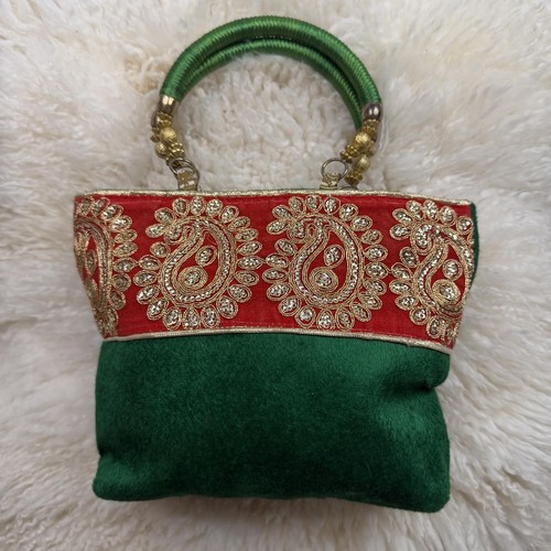 Borsa velluto stile - velluto, indiano