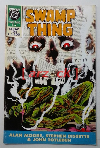 Swamp thing comic art 1994 - art,