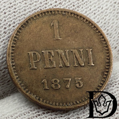 1875 finlandia penni - 1875,