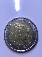 Moneta commemorativa euro - moneta,