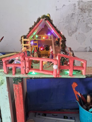 Presepe artigianale fatto a - presepe,