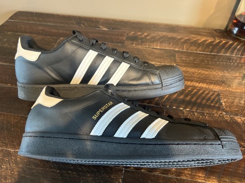 Adidas superstar core black - core,