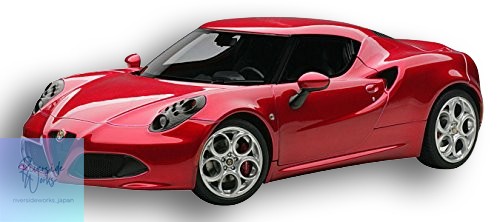 Autoart alfa romeo 4c - autoart, 1/18