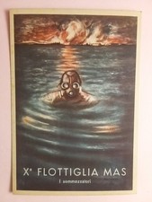 X° Flottiglia Mas - I Sommozzatori - Illustratore Montagnani - Franchigia.
