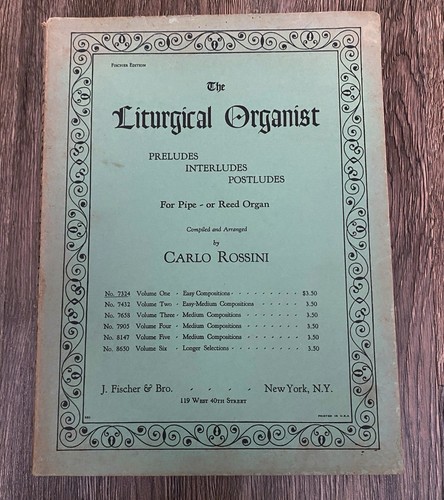 Organista liturgico vol 1 - l'organista,