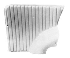 Coppia pannelli rivestimento