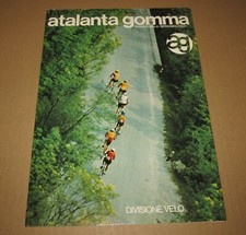 Cartella e depliant pneumatici tubolari bicicletta Atalanta Gomma Vittoria 1978