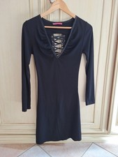 VESTITO NERO SCOLLO SCHIENA