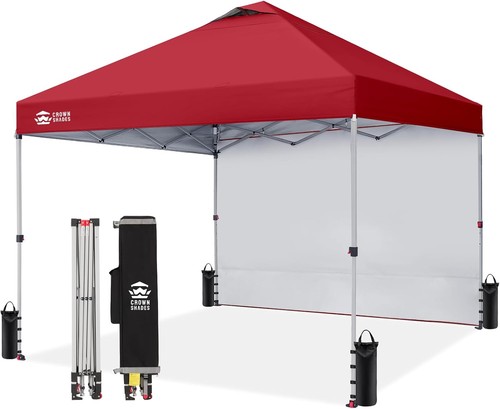 Tettoia pop rossa 10x10 con - up,