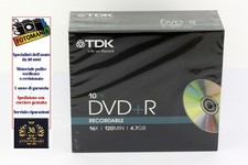 10 DVD Tdk DVD+R  4.7 GB 120