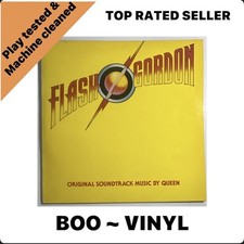Queen - Flash Gordon Movie Soundtrack LP 12" Album Record Vinyl Rock 1980 EX/EX