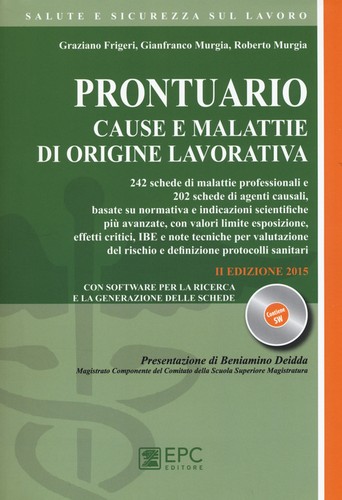 Prontuario cause malattie - prontuario, e