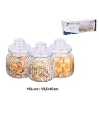 Set 3 Tris Barattoli Con