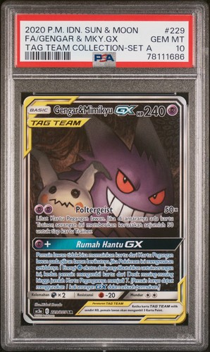 Psa gengar mimikyu gx - &, 229