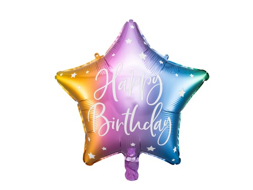 Palloncino foil mylar stella