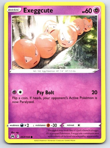 Exeggcute 057 159 - exeggcute, 057/159
