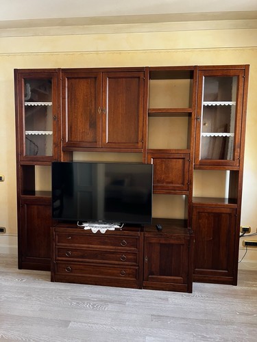 Mobile cristalliera legno - mobile,