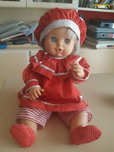 Bambola sbrodolina vintage - bambola,