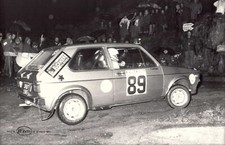 -- FOTO DEL 1977 -- RALLY DE IL CIOCCO - VW GOLF N° 89 -