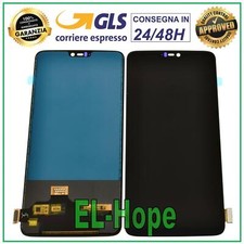 DISPLAY LCD TFT PER One Plus ONEPLUS 6 A6000 A6003 TOUCH SCREEN VETRO SCHERMO