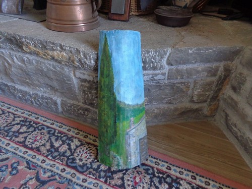 Tegole toscane antiche - , dipinte