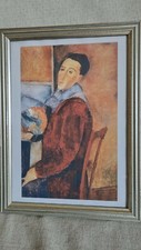Quadro Stampa incorniciata MODIGLIANI AUTORITRATTO 33 X 24 cm