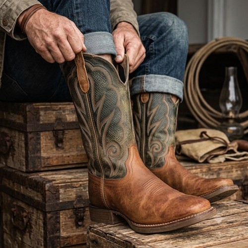 Stivali cowboy western - stivali,