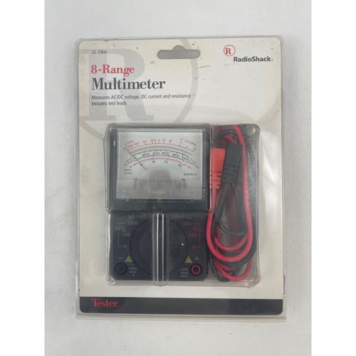 Radioshack multimetro range - multimetro, 8