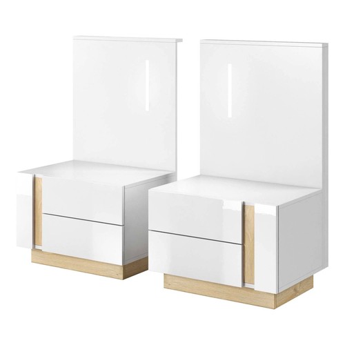 Set due comodini - , con