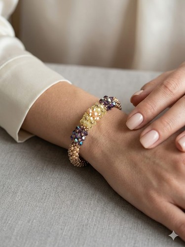 Bracciale fatto mano - fatto,