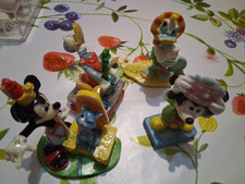 4 Personaggi Disney Vintage - figure Disney - resina