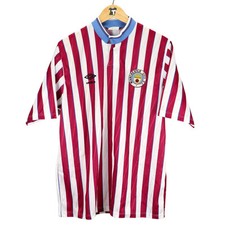 1988-90 Manchester City Maglia Away Umbro L (Top)  SHIRT MAILLOT TRIKOT