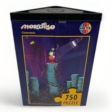Heye Mordillo Cinemania puzzle triangolare 750 pezzi 1997 puzzle completo poster