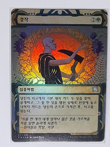 Mtg korean - (foil),