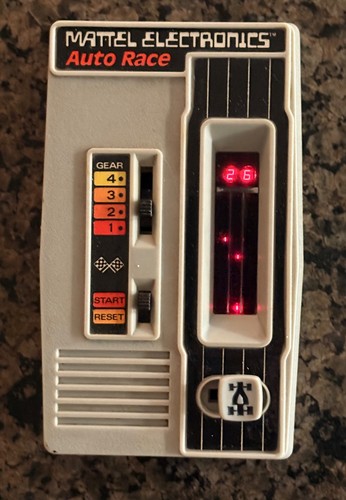 Mattel electronics auto race - auto,