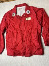 Frangivento vintage rosso