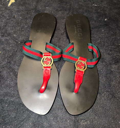 Gucci sandali bassi - neri, rossi