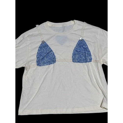 Shirt crop top - t-shirt,