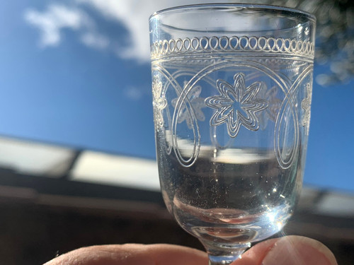 Superbes anciens verres à - superbes,
