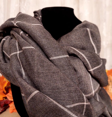 Foulard grigio unisex - , leggero