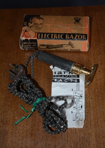 Rasoio elettrico vintage tark - elettrico,