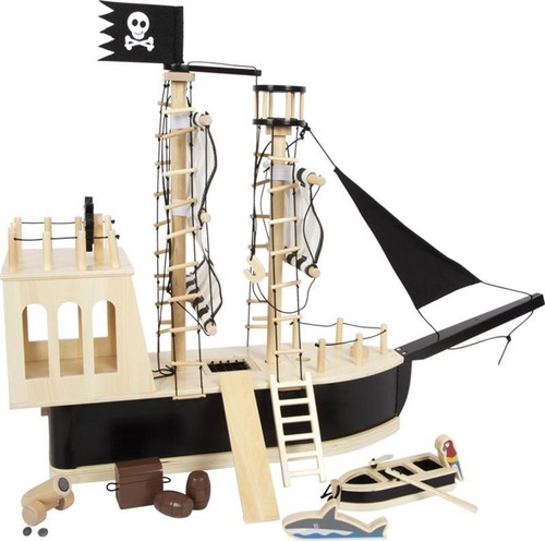 Nave pirata legno - nave, con