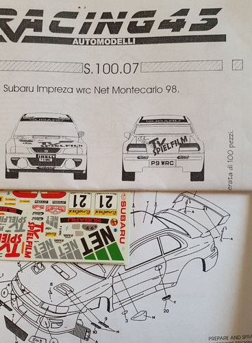 Subaru impreza wrc rally - wrc,