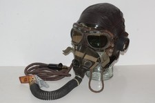 WW2 RAF FLYING HELMET C WIRED