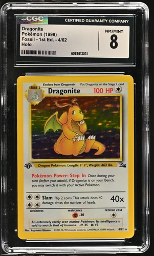 Dragonite holo fossil - holo,