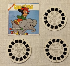 TOPOLINO VIEW MASTER GAF N.1 COMPLETO LIBRETTO + 3 DISCHETTI