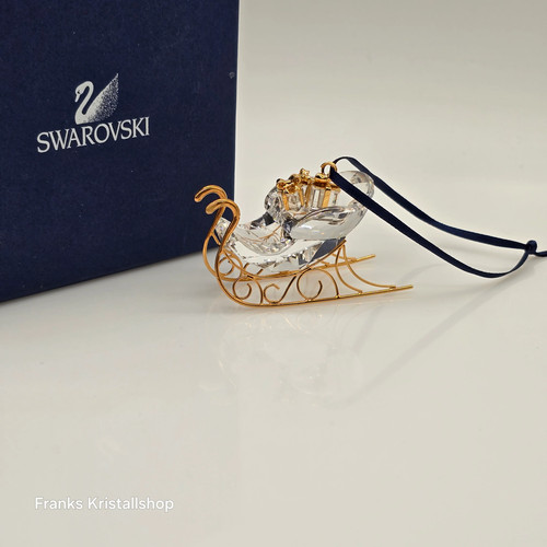 Swarovski slitta ornamento - swarovski,